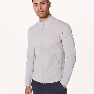 Lululemon Athletica Airing Easy Men's Gray Zip-Up Jacket